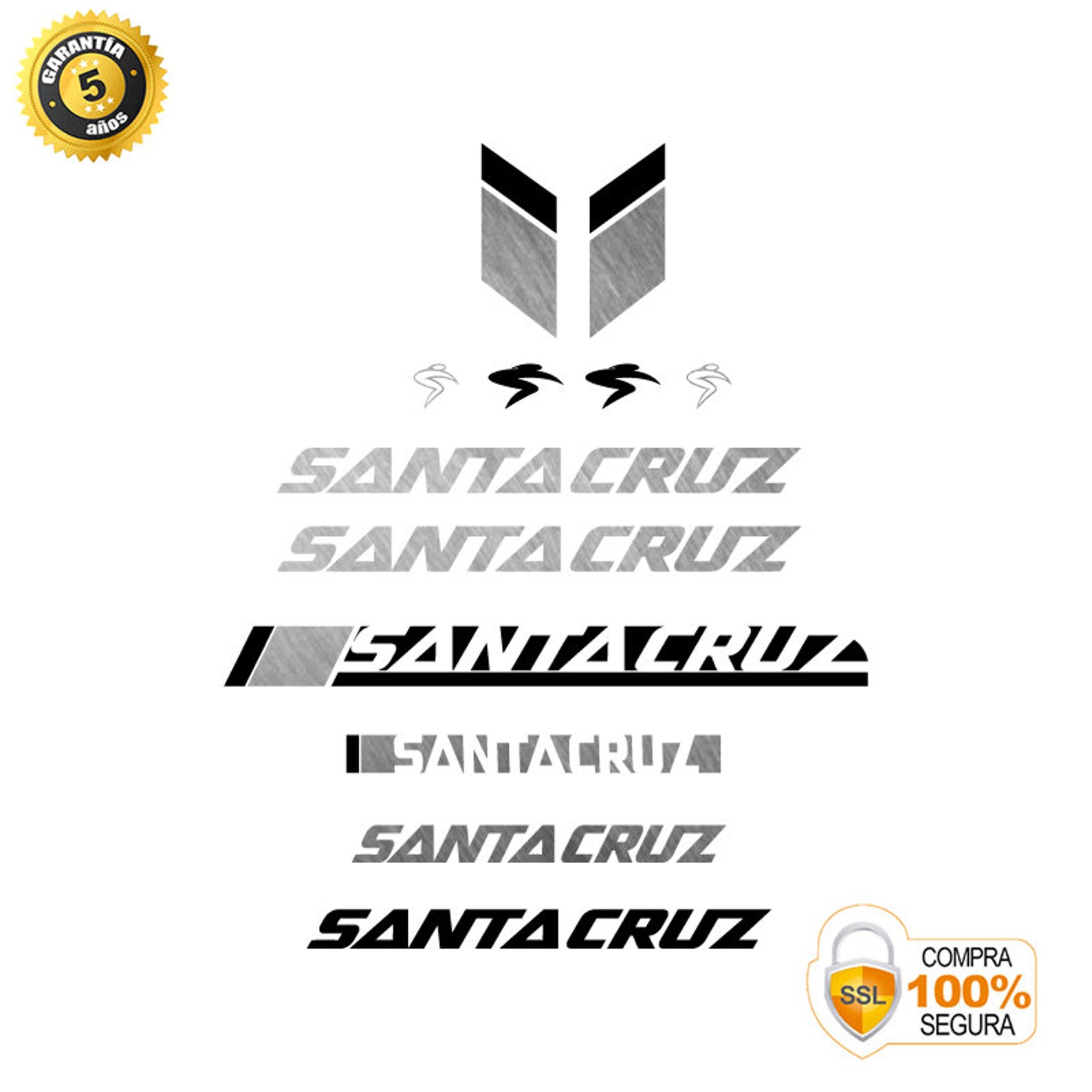 Frame Bike Stickers SANTA CRUZ Bicycle Stickers Fahrrad Etsy