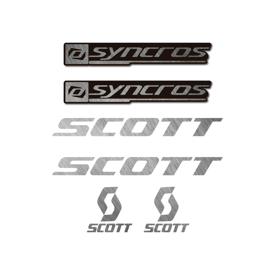 Rahmen Fahrrad Aufkleber Syncros Scott Bike Aufkleber