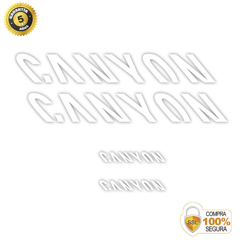 canyon bike stickers
