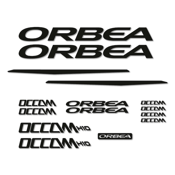 Orbea Bicycle Bike Frame Decals Sticker Adhesive Graphic Vinyl Aufkleber White 