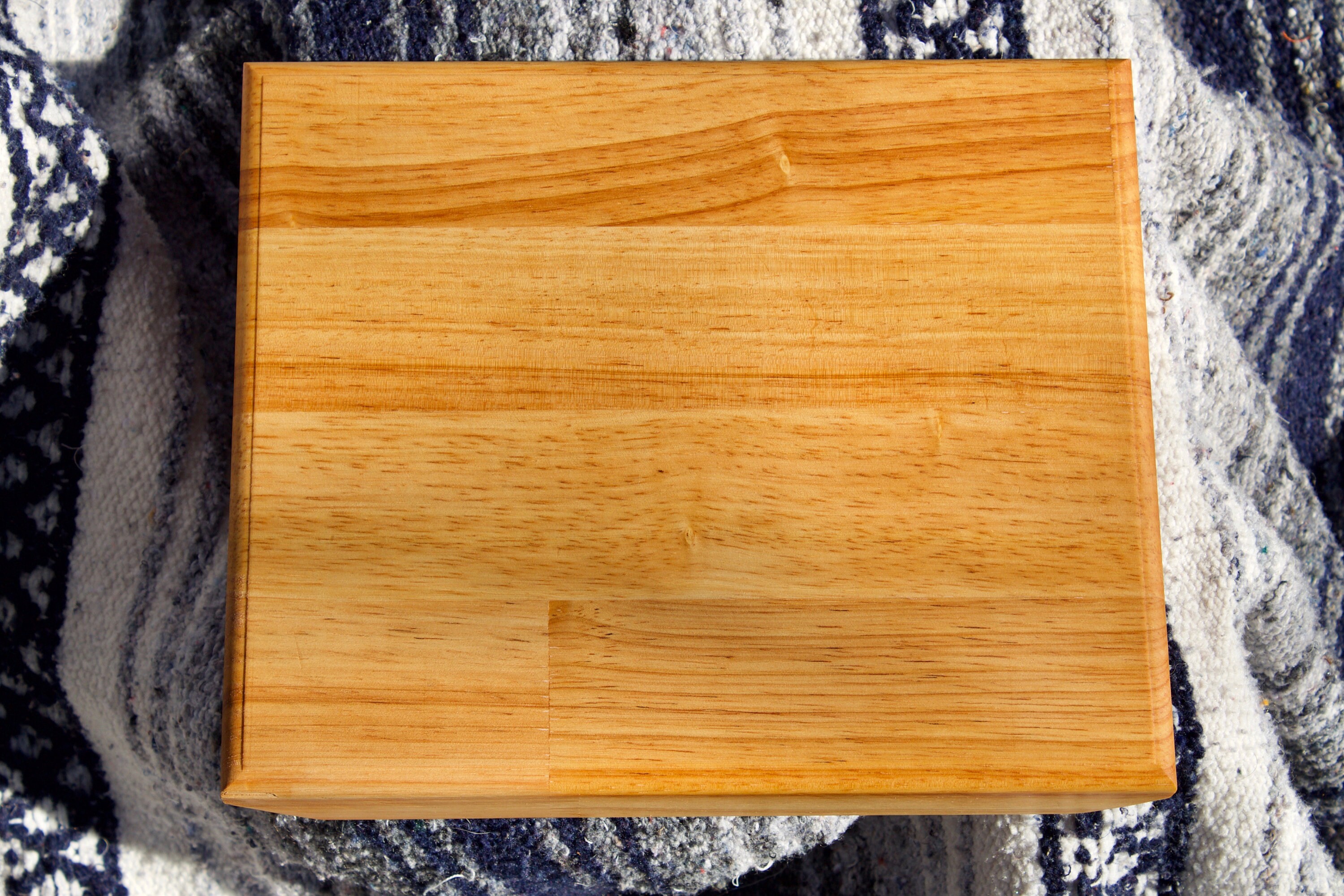 Maple Hevea/Rubberwood Butcher Block Cutting Board with Etsy