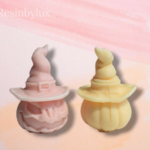 Halloween Pumpkin Witch Hat Silicone Mould