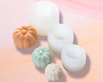 3D Pumpkin Mould | Candle Making Mould | DIY Crafting Chocolate | Soap Wax Making Mould | Crafting Supplies Mold | Silicone Mould | Fun Mold
