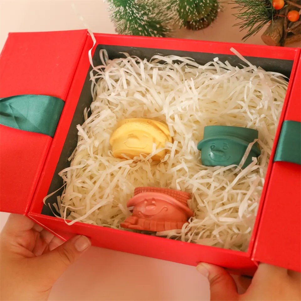 Moule En Silicone Pour Bougeoir/boule De Noël - Avec Couvercle, Motif Flocon De Neige - Pour Résine, Cire, Plâtre - DIY Déco