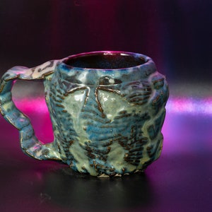 Dragon scale fantasy mug