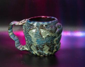 Dragon scale fantasy mug