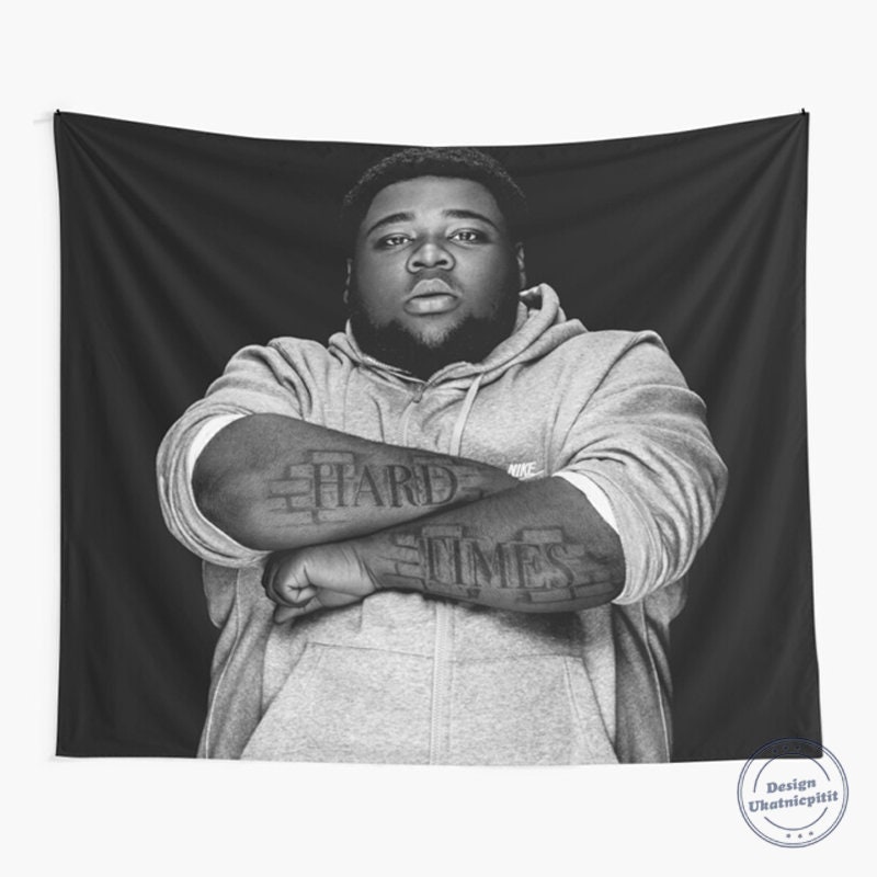 Rod Wave Tattoo Tapestry Rod Wave Tapestries Rod Wave Wall | Etsy