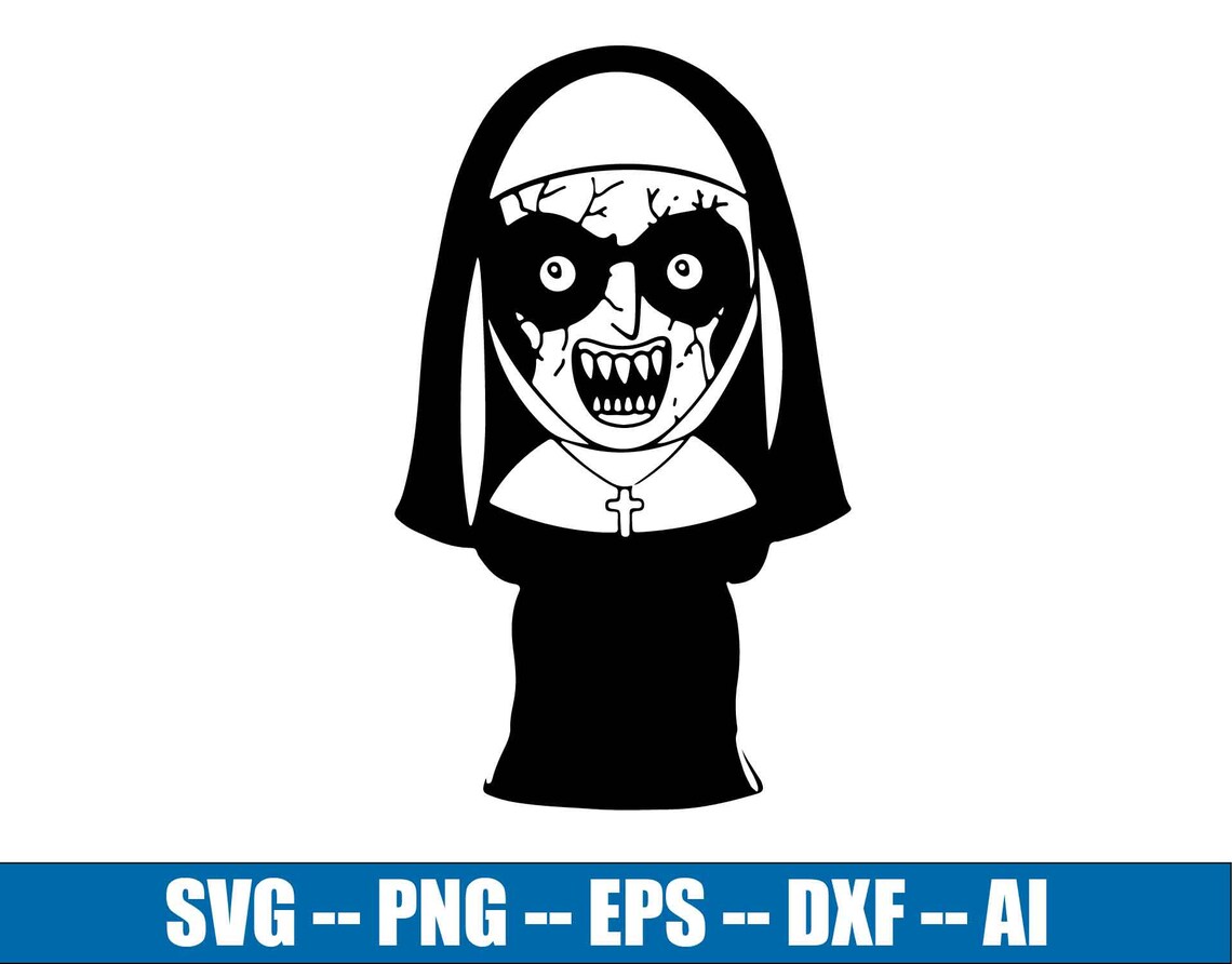 Unholy Nun SVG