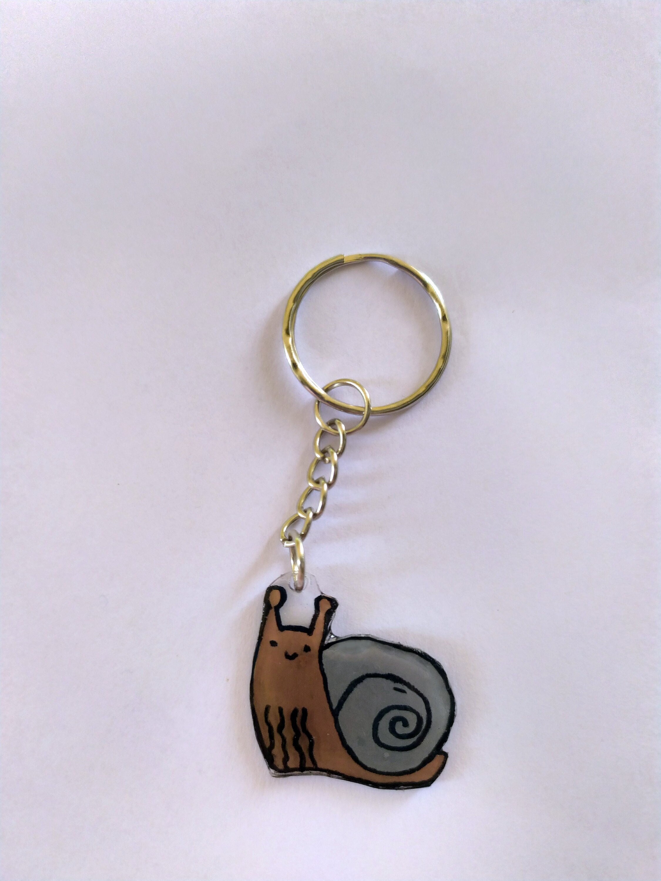 Snail keyring sale