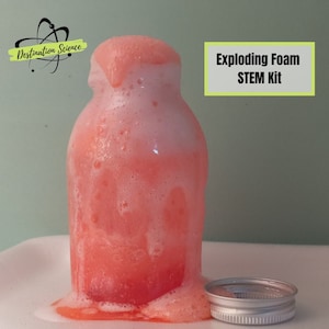 STEM explodierender Schaumstoff! | Einführung in die Chemie Kit Klasse 3-5 | Bastelset | Homeschool, Lockdown, Virtuelles Lernen Science Kit!