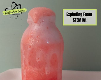 STEM Exploding Foam! | Introduction to Chemistry Kit Grades 3-5 | Craft Kit | Homeschool, Lockdown, Virtual Learning Science Kit!