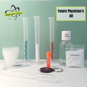 STEM Future Physician's Kit | Introduction to Medicine Grades 5-8 | Craft Kit | Homeschool, Lockdown, Virtual Friendly Science Kit!