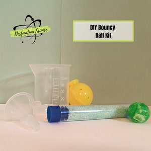 Kit palla rimbalzante STEM! / Introduzione alla chimica classi 3-5 / / Kit artigianale / Scuola domiciliare, isolamento, kit di scienze per l&#39;apprendimento virtuale!