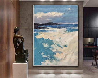 Large abstract art, Large Painting On Canvas, Large Abstract Painting Large Wall Art, large art original, painting wall art  W83