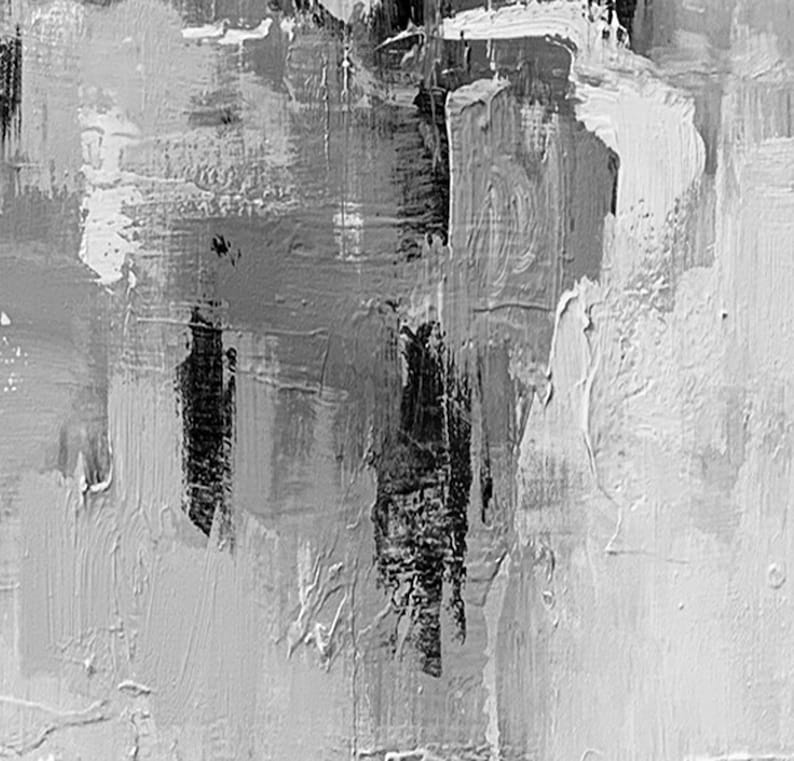 Black and White Paintings, Extra Large Wall Art, Large Canvas Art for