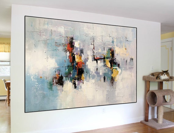 Large Modern Wall Art Painting, Large Abstract Wall Art,painting