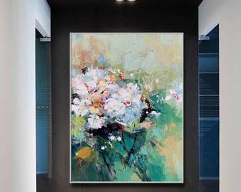 大型キャンバスアート / 特大ウォールアート / 大型オリジナル抽象画