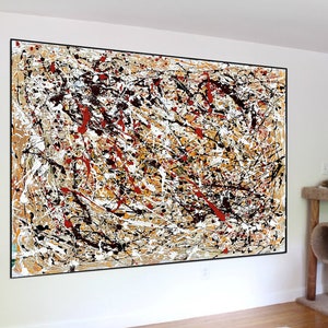 Contemporary Wall Decor, Modern Painting Wall Art, Expressionism Art, Oil Painting Abstract Canvas, Oil Painting on Canvas W198