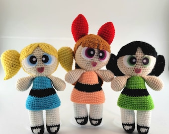 Powerpuff Girls Crochet Pattern
