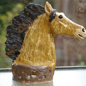 Buckskin Pferd Achal Tekke Typ dynamische Porträt in | Etsy