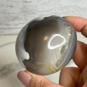 Orca Agate Palm Stone Crystal / Emotional Healing / Spiritual Growth / Meditation Altar / Grounding Stone / Crystals for Peace / Gift Idea