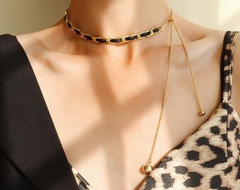 Chanel Choker - Etsy