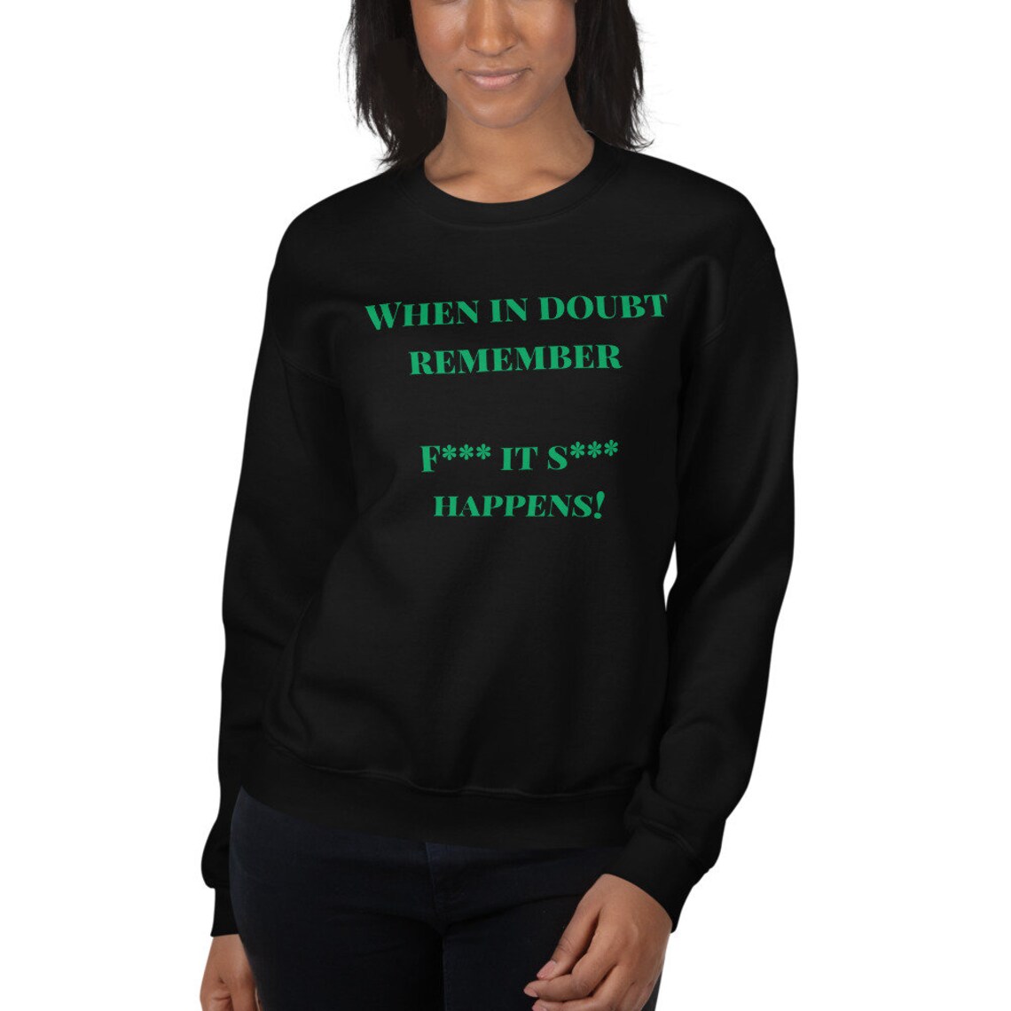 Funny sweatshirt mens funny sweater womens funny sweater Etsy
