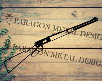 1894 Lever Action Rifle DXF, SVG