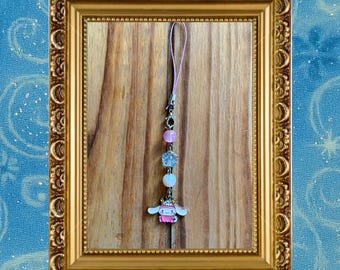 Pink Cinnamoroll Phone Charm