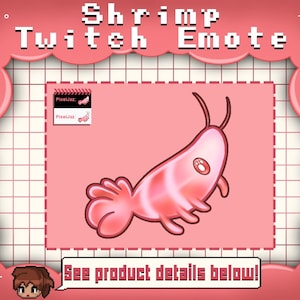 Shrimp Twitch Emote
