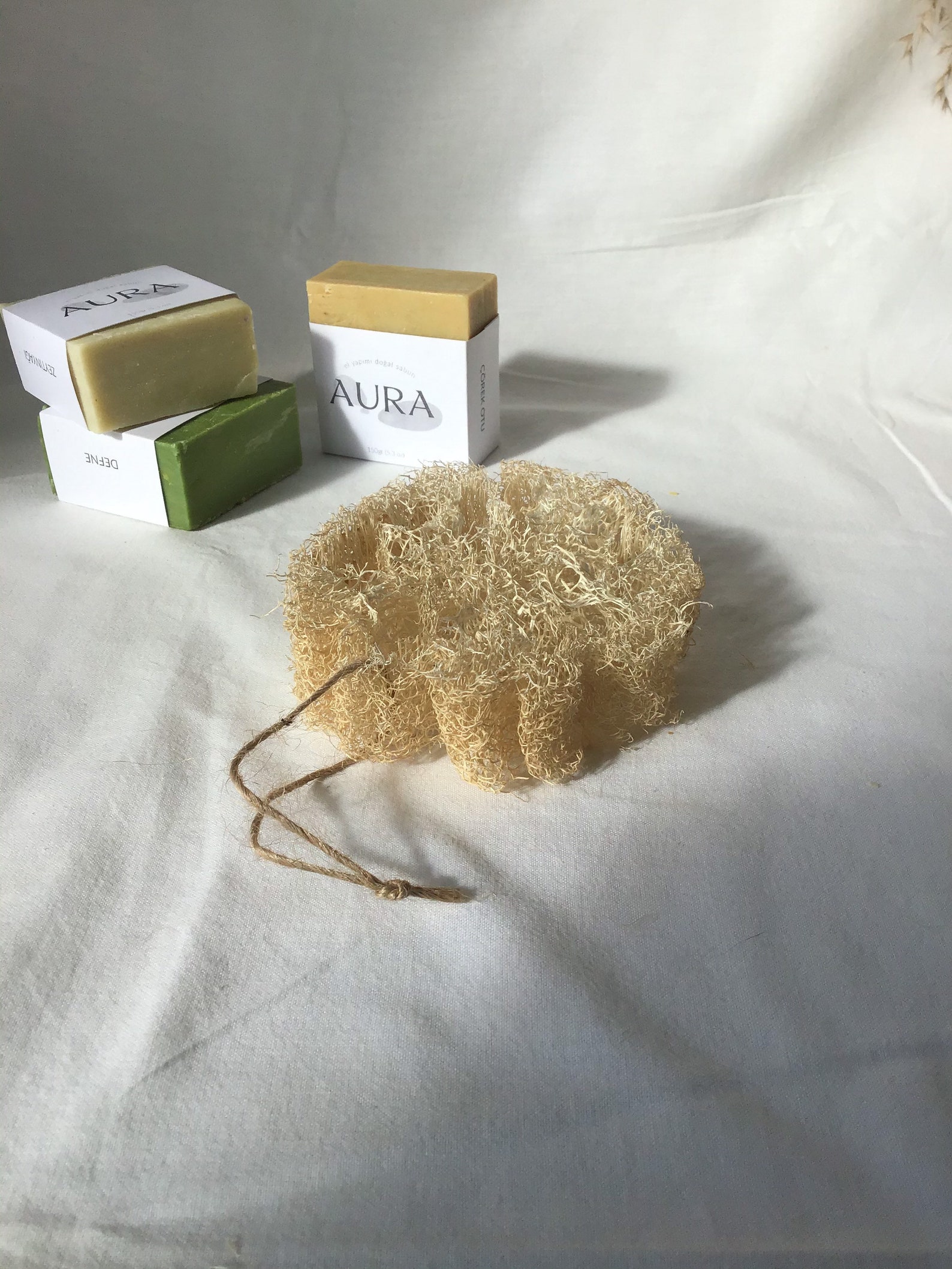 Natural Loofah for Body Wash Loofah Soap Etsy