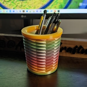 3Dプリント鉛筆ホルダー - アソートカラー