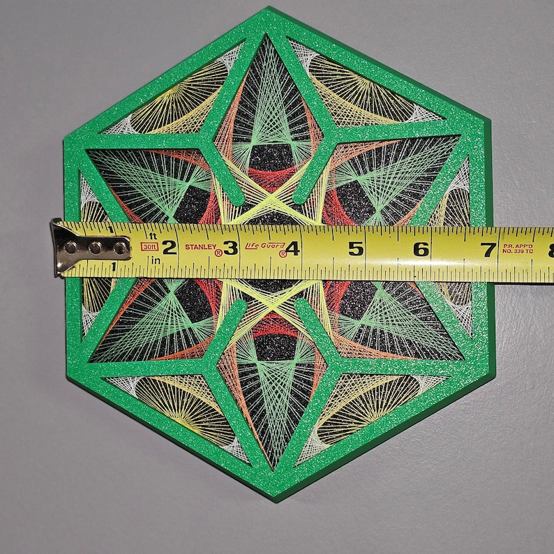 3d-printed String Art Wall Hanging - Multiple Plate Colors Available - Etsy