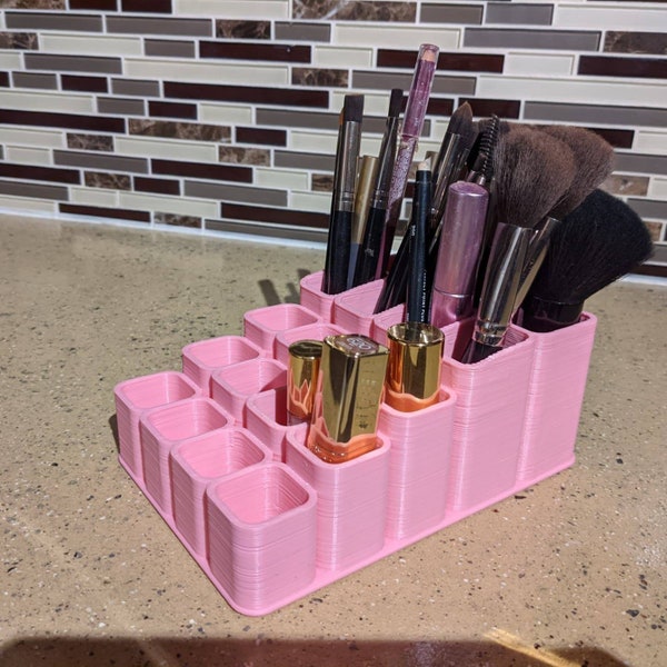 Lipstick / Makeup Brush Holder - Assorted Colors
