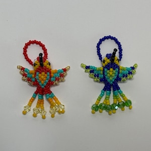 Mini Hummingbird Charm — Delicate Bird Pendant for Jewelry or Keychains