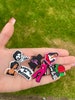 Selena popular shoe charms, Como la flor, rose, Mexican charms 