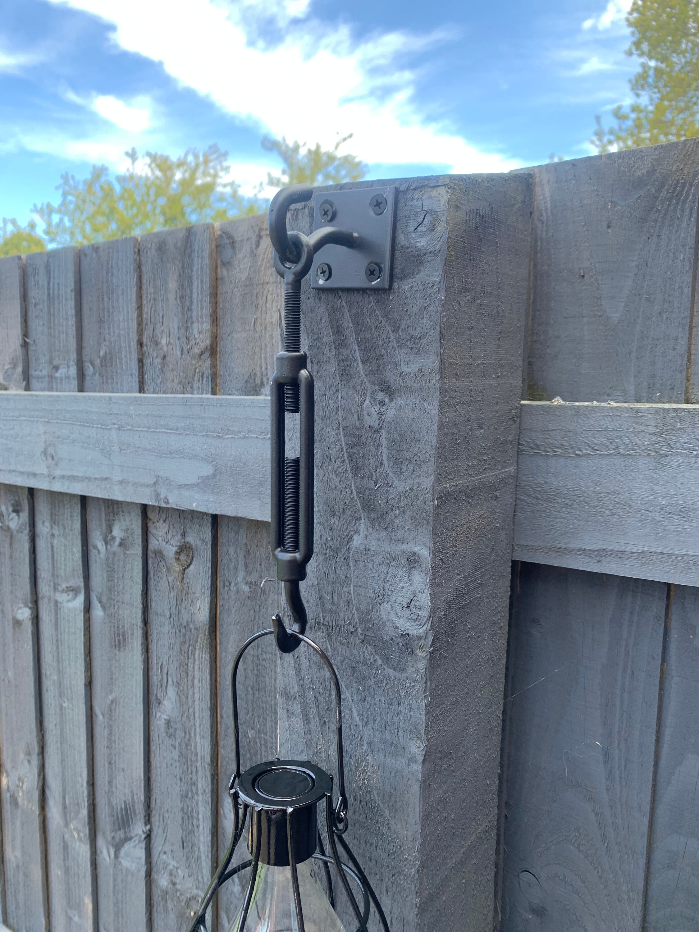 Industrial style turnbuckle bracket Set for hanging outdoor Etsy