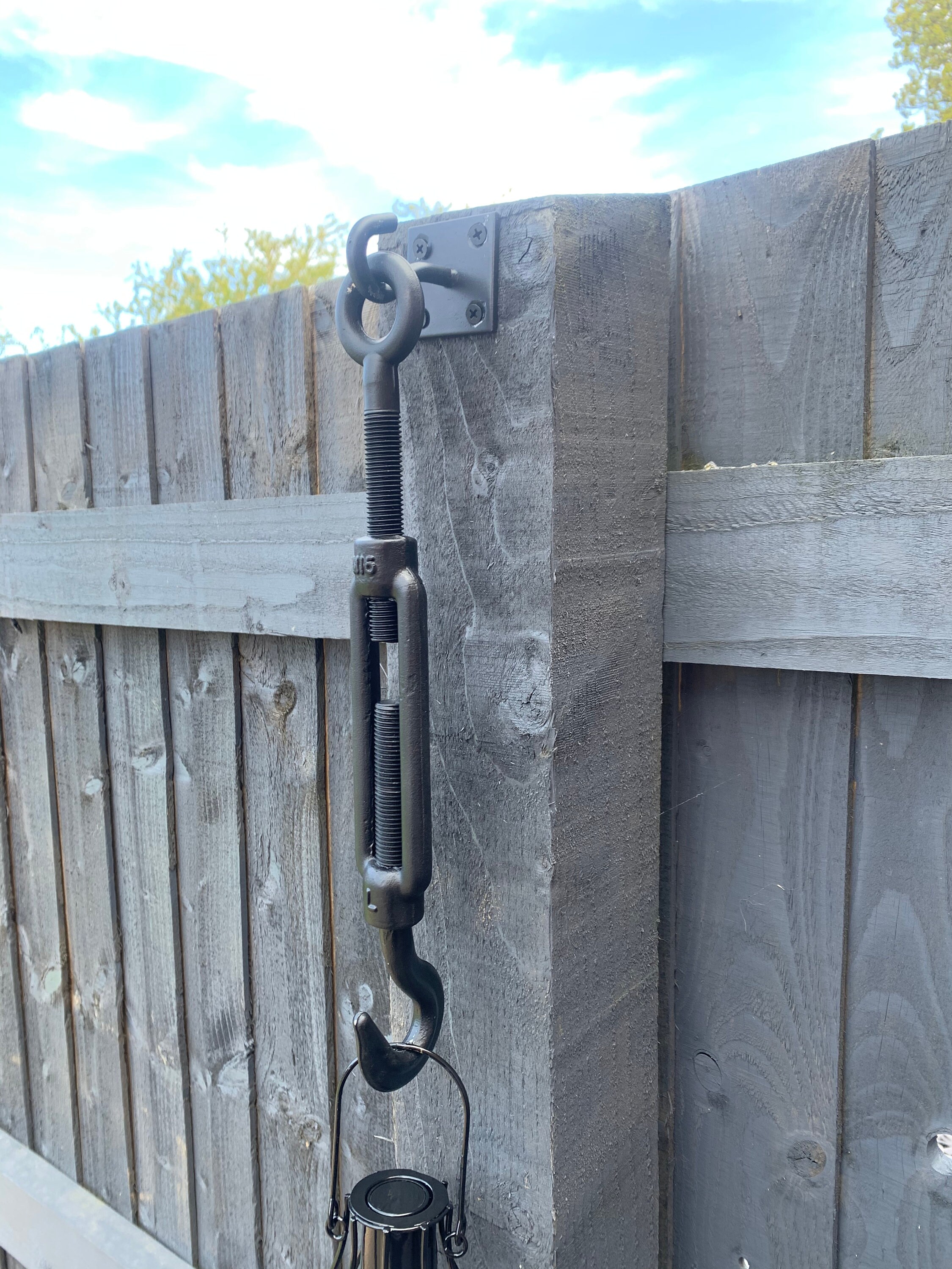 Industrial style turnbuckle bracket Set for hanging outdoor Etsy
