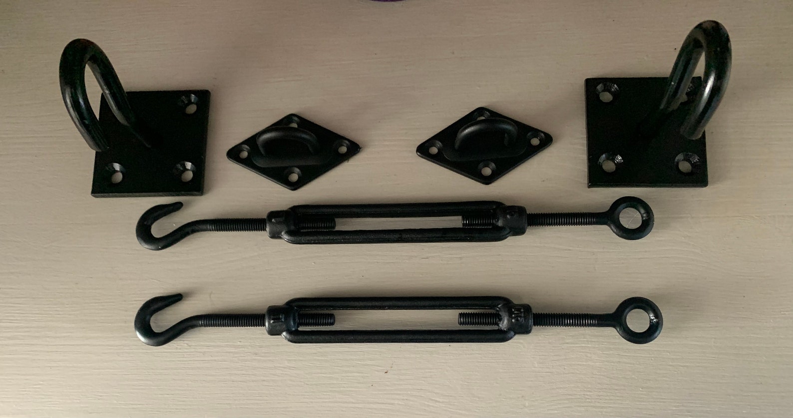 Small industrial style turnbuckle brackets Etsy