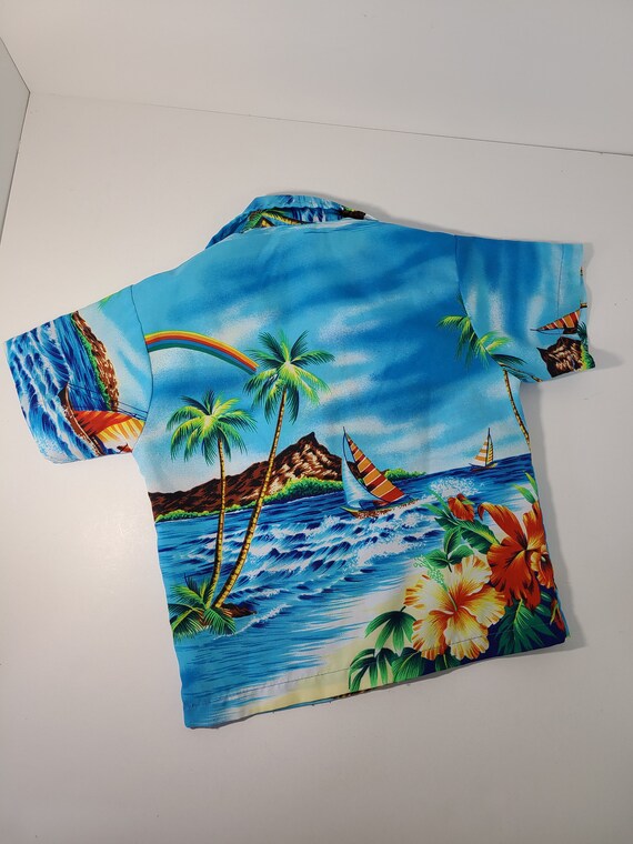 Hawaiian Children's Shirt and Shorts Set. Kids Ha… - image 4