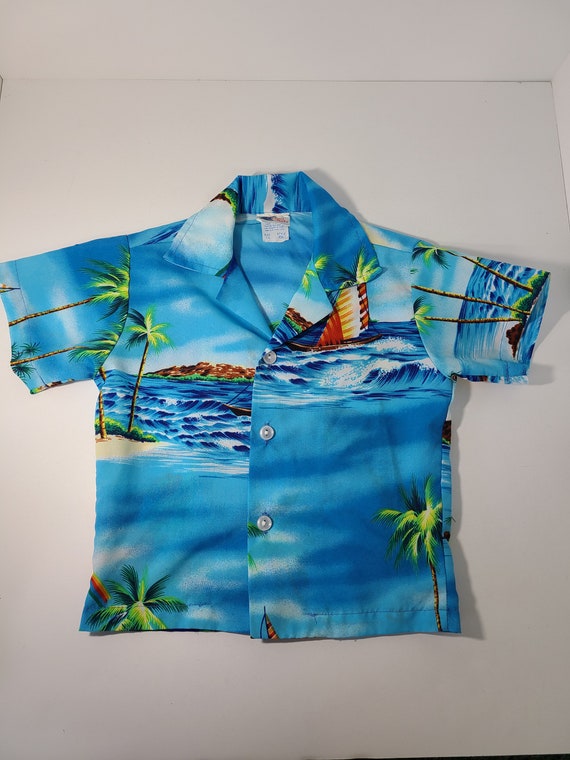 Hawaiian Children's Shirt and Shorts Set. Kids Ha… - image 3