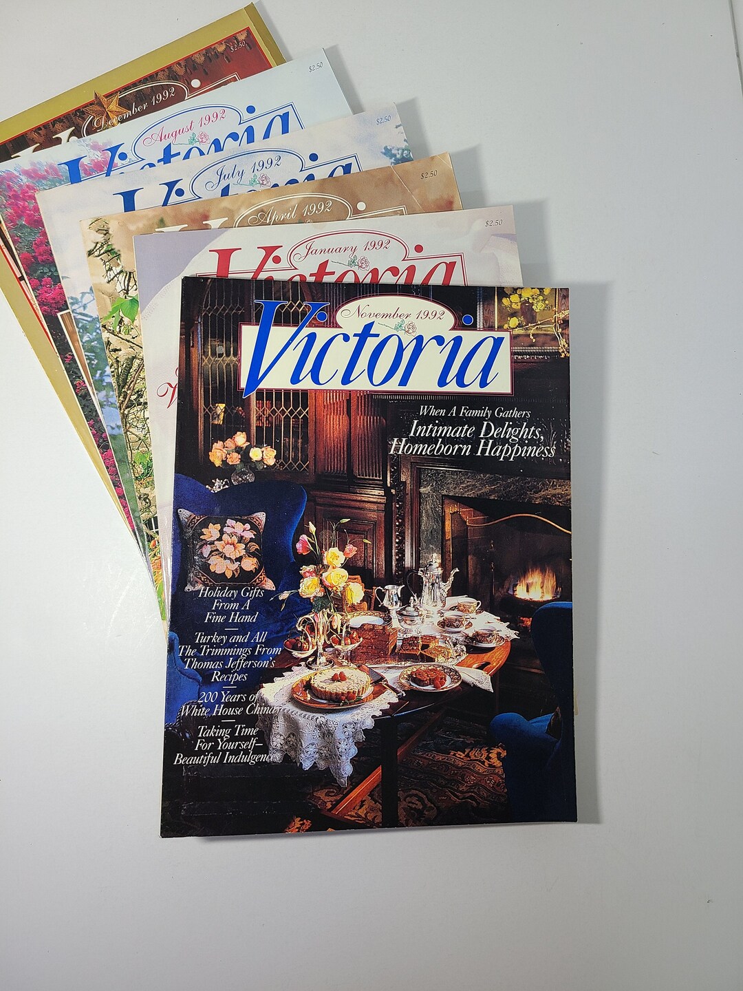 Victoria Magazines 1992. Back Issues Sold Individually. Choose Your ...