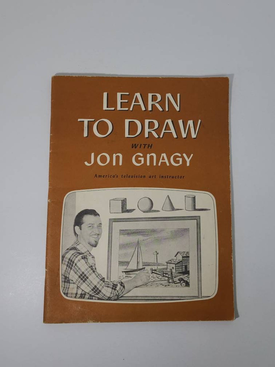 Learn to Draw With Jon Gnagy. 1950 Paperback Art Instruction Etsy