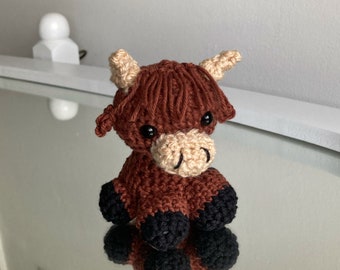 Crochet Highland Cow Plushie|Crochet Highland Cow| Highland Cow Plushie