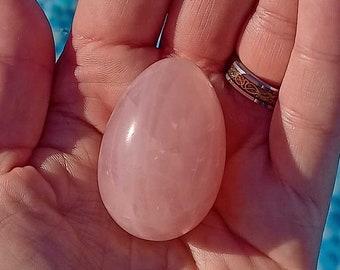 Rose Quartz Kegel Eggs - Set of 3