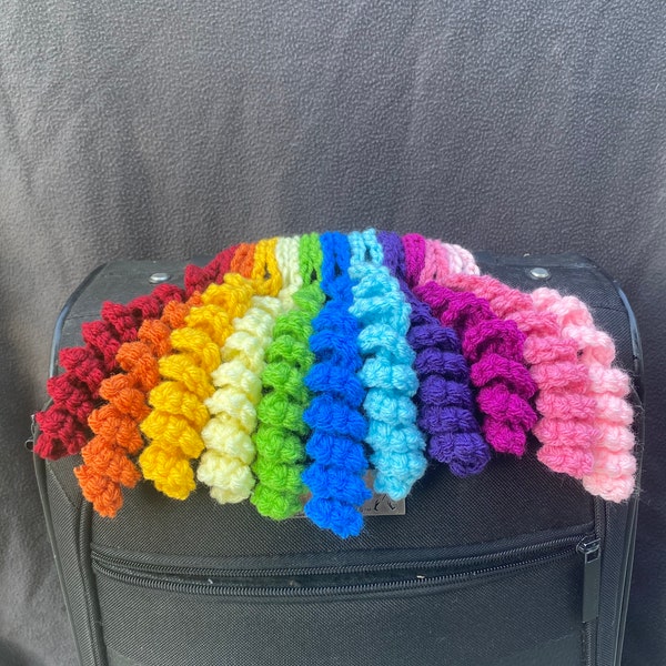 Identificateur de bagage au crochet, accessoire de sac à dos en spirale avec franges hyperboliques et franges