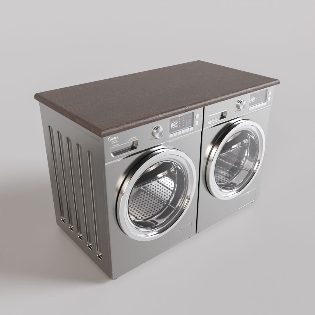 Washer and Dryer Topper Over the Washer and Dryer Countertop Etsy