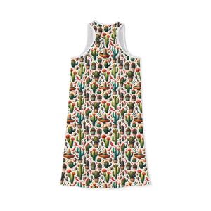 Cinco de Mayo Women's Dress All-Over Cactus & Chili Print Comfortable and Stylish Festival Wear zdjęcie 3