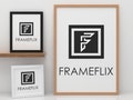 Picture Poster Photo frame black white oak grey A1 A2 A3 A4 A5 Handmade Square Large Small Mulit Sizes product logo