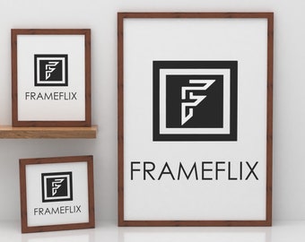 A1 a2 a3 a4 a5 dark teak photo picture poster frames large square small all sizes